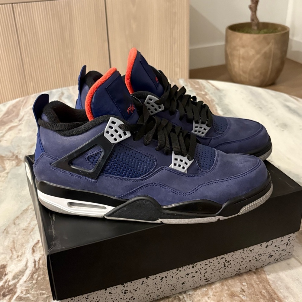 ☄️ Nike Air Jordan 4 Retro WNTR Loyal Blue with box